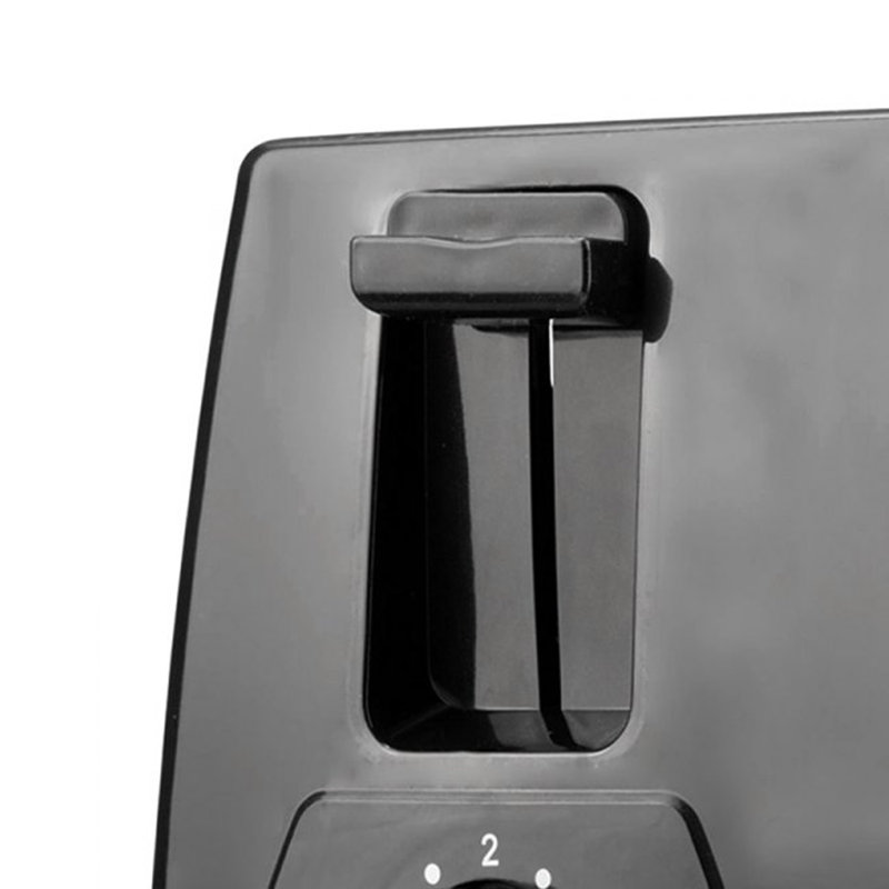 Brentwood Applicances 4 Slice Long Slot Toaster, Black
