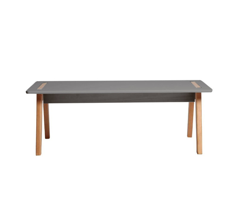 Turner Solid Coffee Table, Grey