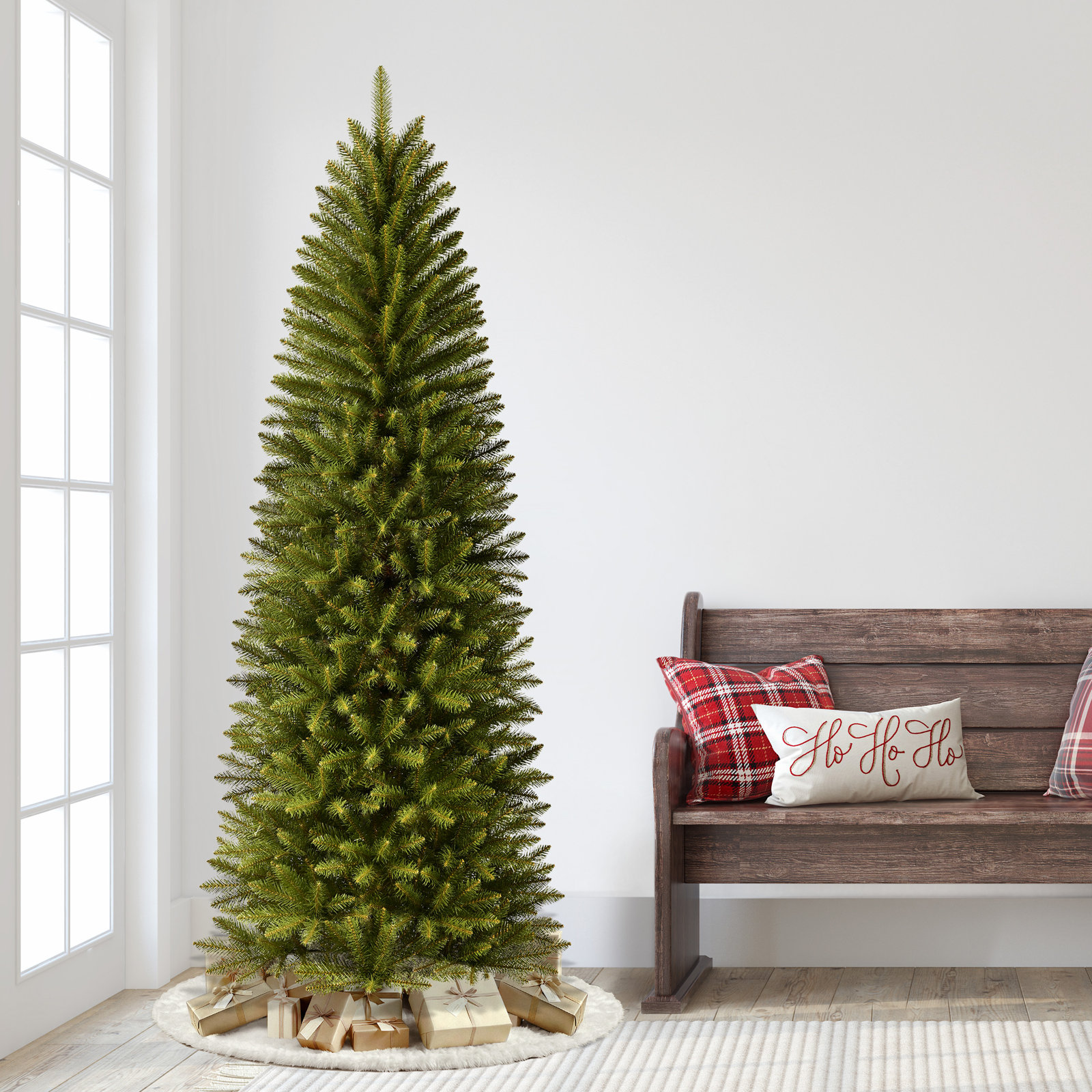Artificial Christmas Tree, 7' H