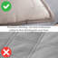 Ensemble de lit de jour 6 pièces Southshore Fine Linens Collection Brickyard, coloris Vilano Bone, en microfibre doublement brossée légère matelassée, comprenant 3 taies d'oreiller, un cache-sommier et un oreiller cervical, pour lit simple.-784452673