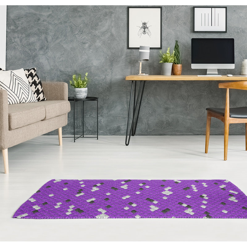 Chenille Geometric Indoor Rug, Rectangle 3' x 5'
