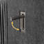 Lit plateforme tapissier avec tête de lit et table de chevet assortie-2112578652-2112578655