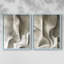 Série ABSTRACT CDLxx - reproduction encadrée de qualité supérieure - prête à être accrochée - aucun clou requis - aucun clou requis-1119559256-1119559259