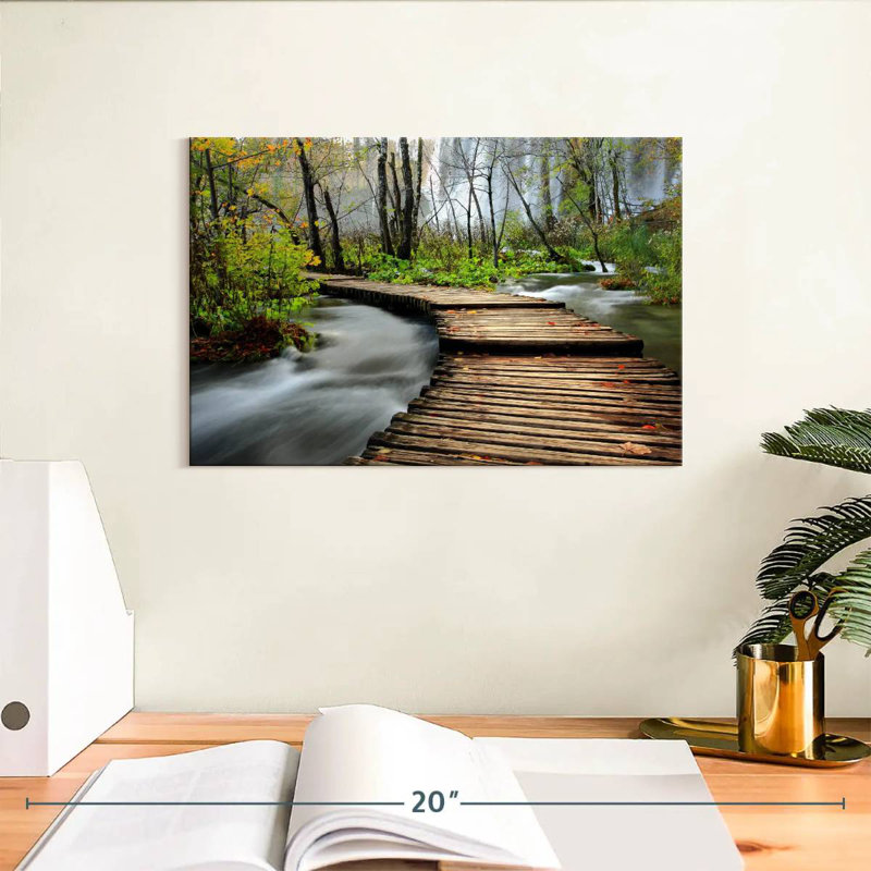 Alvord Forest River Wood Trail, H 8 po x l 12 po