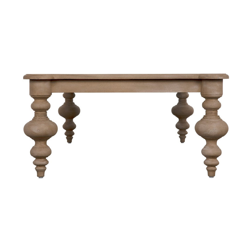 Graff Solid Wood Coffee Table, Weathered
