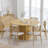 Solid Wood Dining Table Round Pedestal Kitchen Table-313468528-313468542