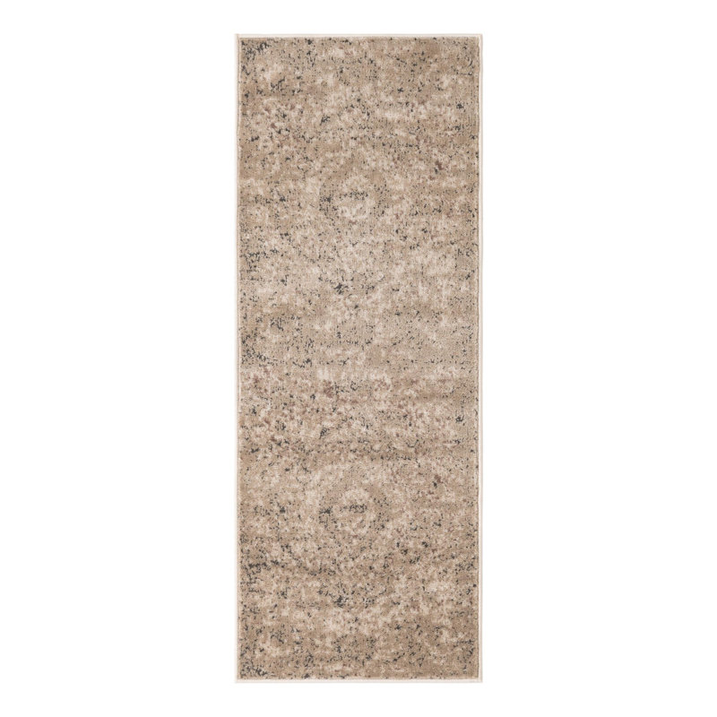 Cantrell Oriental Beige Area Rug, Runner 2' x 5'3"