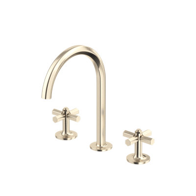 Modelle Widespread Lavatory Faucet With C-Spout