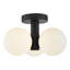 Pragathi Glass Semi Flush Mount
