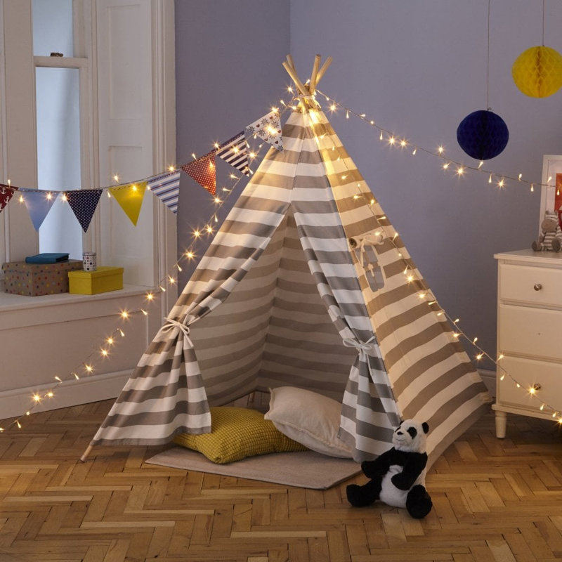 NeoDirect 120cm W x 120cm D Indoor Fabric Play Tent