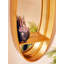 Alawna Metal Oval Mirror