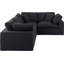 Canapé modulaire rembourré 4 pièces Hinrich-98917412