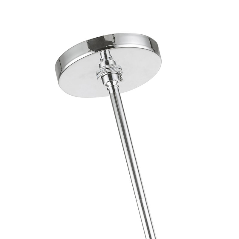 Grand lustre Mckittrick, Chrome poli
