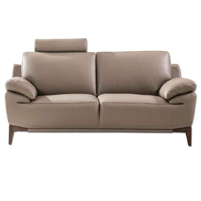 Causeuse en cuir Mehaffey
