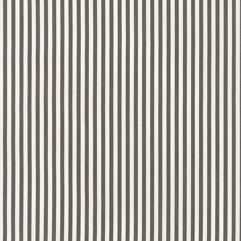 Brigitte Stripe Fabric, Charcoal