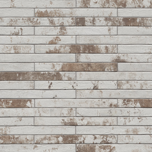 Ackland Montello 2 in. x 18 in. Matte Porcelain Brick Look Floor and Wall Tile