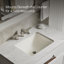 Caxton™ Kohler Rectangle 20-1/4" Undermount Bathroom Sink with Overflow-20293413