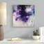 «Violet Rain» par Silvia Vassileva, art mural sur toile-31496745