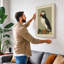 Puffin Study Botanical - Wrapped Canvas-1998379691-1998379687
