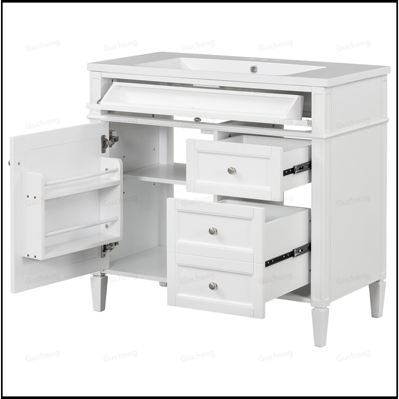 Armoire de meuble-lavabo 36 po avec lavabo
