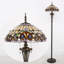 Lampe sur pied Tiffany Serenity Victorian
