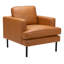 Fauteuil en cuir végétalien-553122530