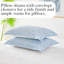 Literie réversible Southshore Fine Linens Geometric Maze bleue, en microfibre doublement brossée 100 g/m², fermeture éclair et attaches aux coins, 1 housse de couette et 2 taies d'oreiller King, taille King/California King-130519355-130506654