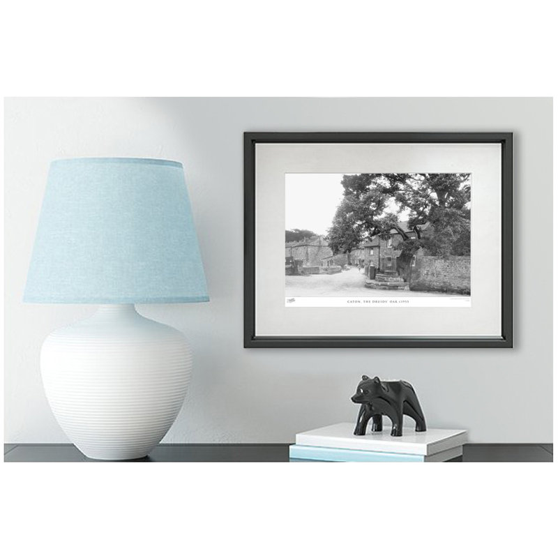 Caton, The Druids' Oak C1955 - Single Picture Frame Print, 40cm H x 50cm W x 2.3cm D