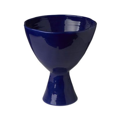 Laguna footed compote, Shiny, Large