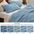 Essential Collection 100% Cotton Waffle Weave Duvet Cover Set-106246729-109512985