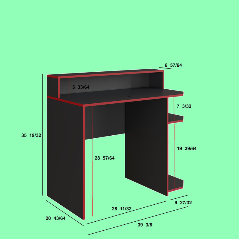 Black Gaming Desk –