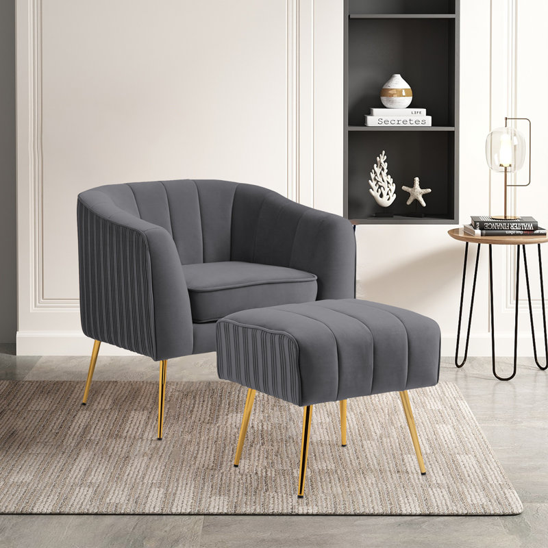 Mercer41 Gayston Upholstered Armchair & Reviews | Wayfair