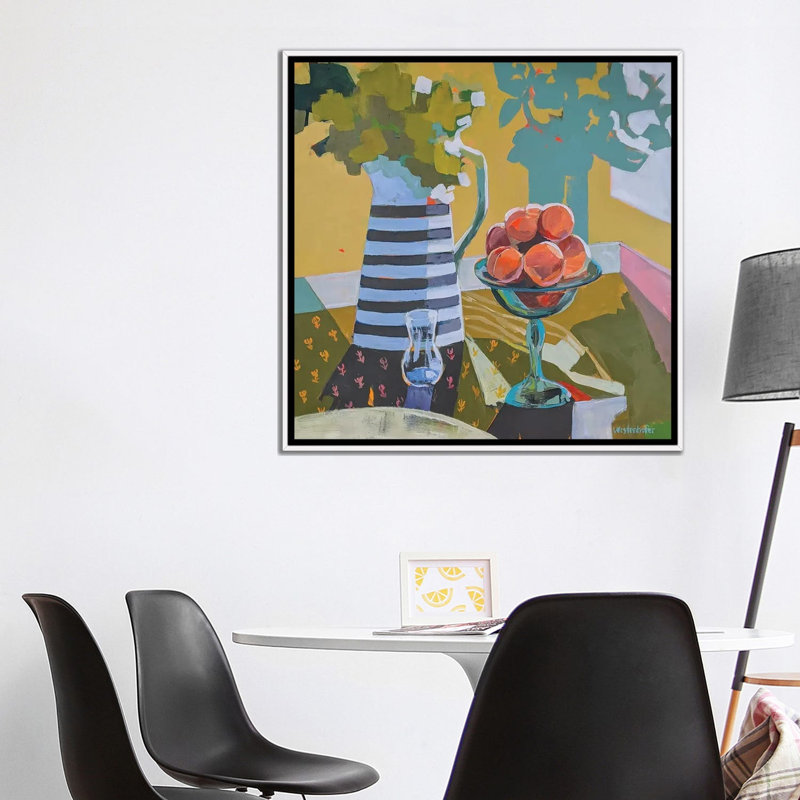 Georgia - Print, 93.98 cm H x 93.98 cm W x 4.445 cm D, White