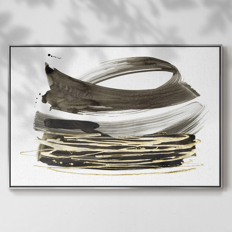 «Freedom I», reproduction sur toile encadrée, H 41 po x l 27 po x P 2 po, Argent