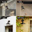 Sena Matte Black 25.8cm H Outdoor Barn Light