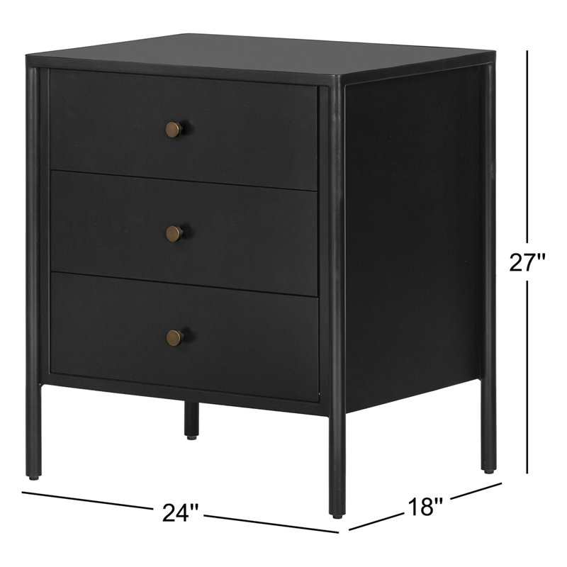 Soto 3 - Drawer Nightstand