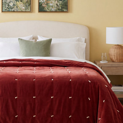 Geoff Velvet Quilt Set