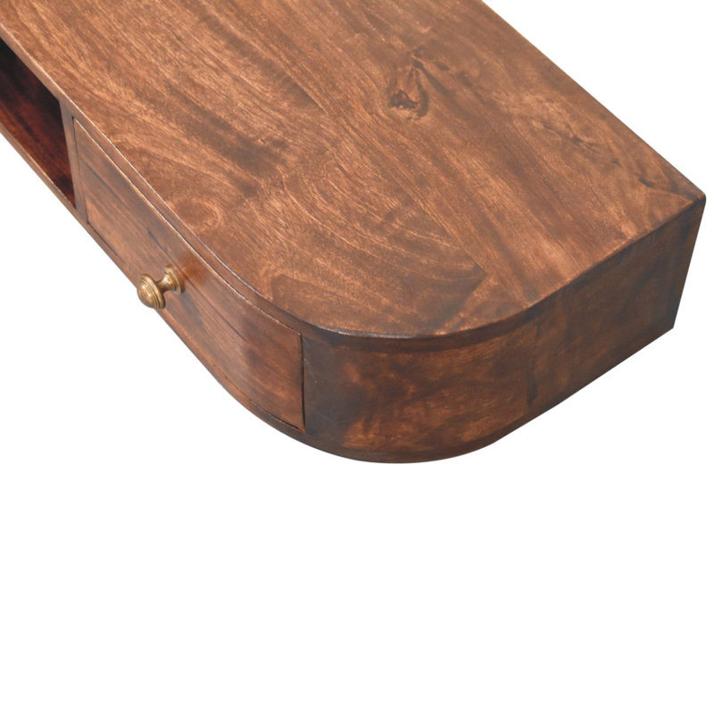 Console flottante 2 tiroirs Gerall Lunar
