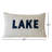 Gaisa Lake Linen Down Throw Pillow