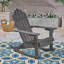 Chaise berçante en bois massif Mobley-31470454