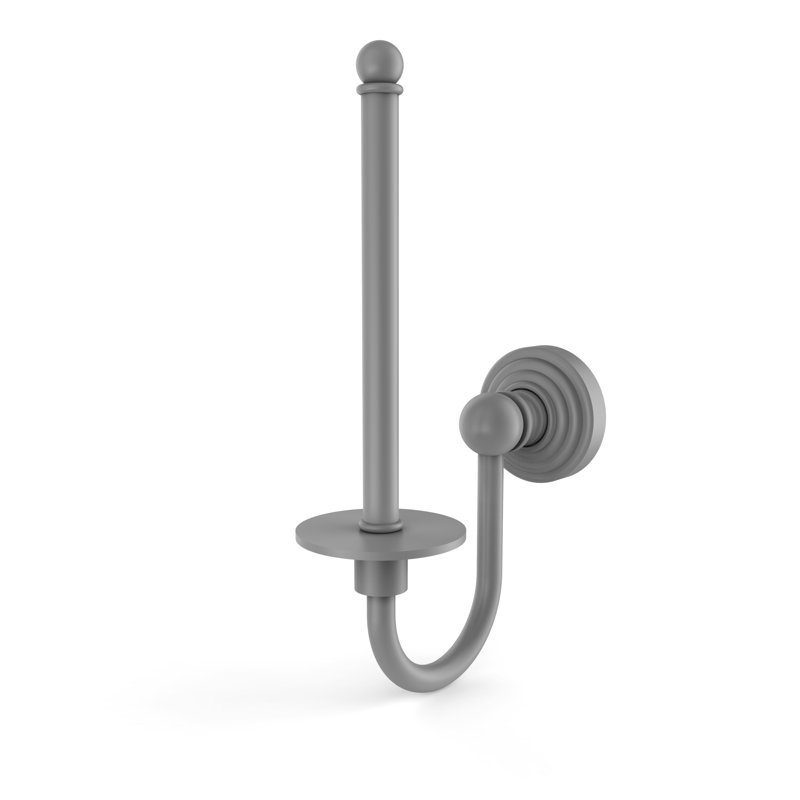 Porte-papier hygiénique sur pied Beresford, Gris mat