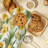 Flora Loop Oven Mitt Cotton Twill