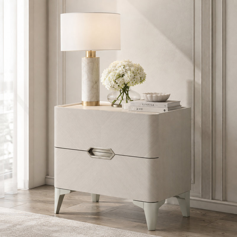 Penthouse Nightstand - Ash Gray