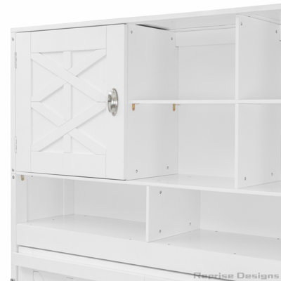 Wall Murphy Bed with Ample Storage Space
