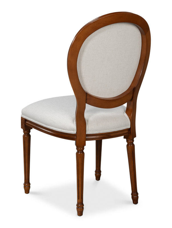 Hugo Upholstered Dining Chair, Brown