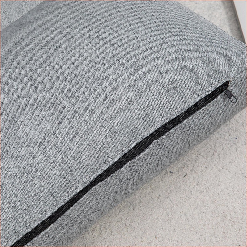 Fauteuil à billes réglable à 6 positions pour fauteuil de jeu, canapé-lit pour jouer, lire, méditer, adultes | Gris ardoise | Polyester