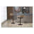 Alteriq Swivel Upholstered Adjustable Height Counter Stool-750624345