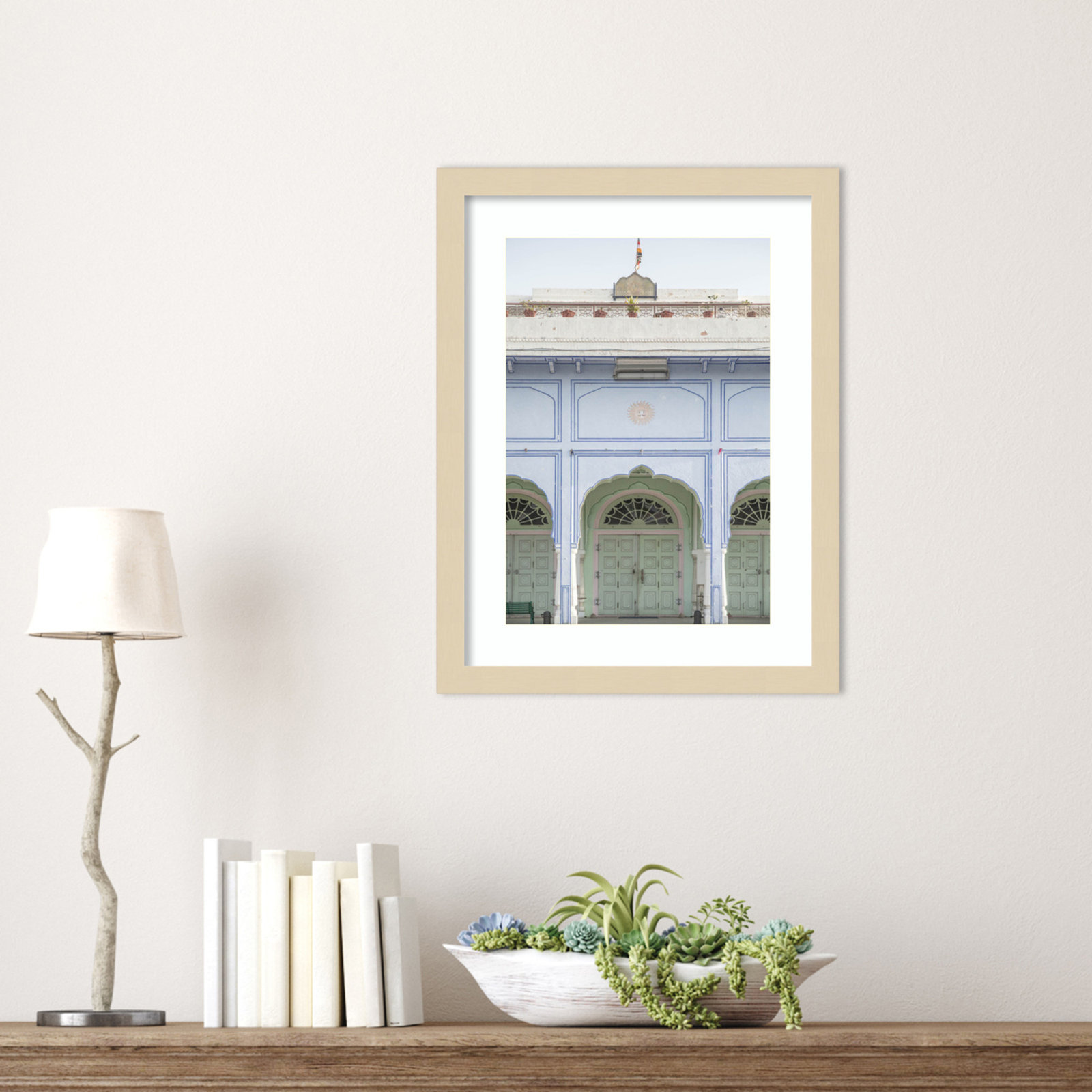 Sunshine Palace Print by Shot by Clint, Brown, 17" H x 13" W