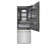 ZLINE Autograph Edition 30 in. 16.1 cu. ft. Built-In Bottom Freezer Refrigerator with Water Dispenser and Ice Maker in Satin Stainless Steel with Graphite Grey Interior-124127762