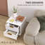 39cm W Manufactured Wood Bedside Table